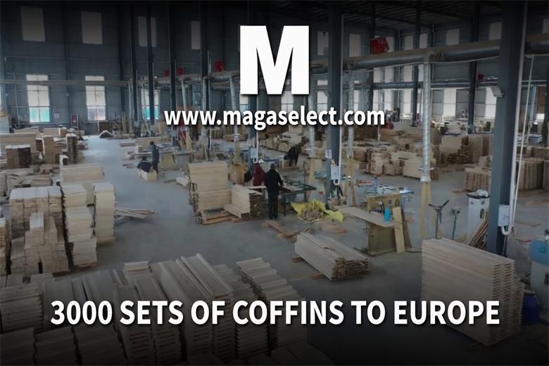 On-Site Production Follow-Up: 3000 Sets of Coffins for European Market – Magaselect Sourcing Team Factory Visit