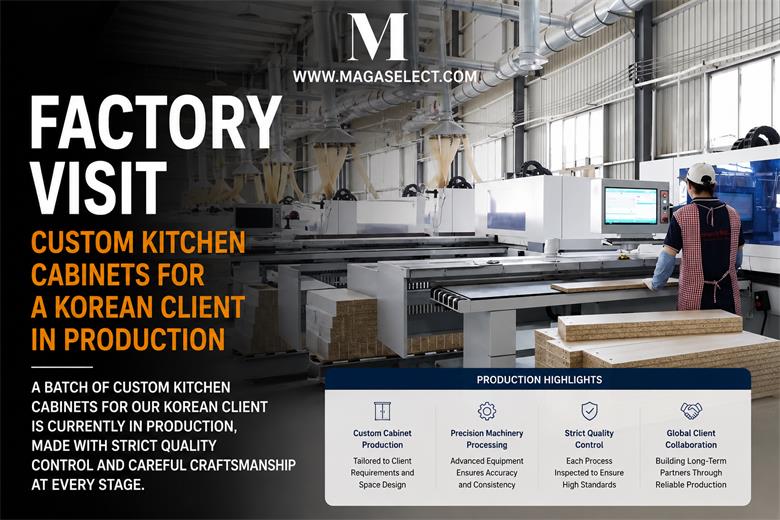 Custom Wooden Cabinets for a Korean Client Currently in Production