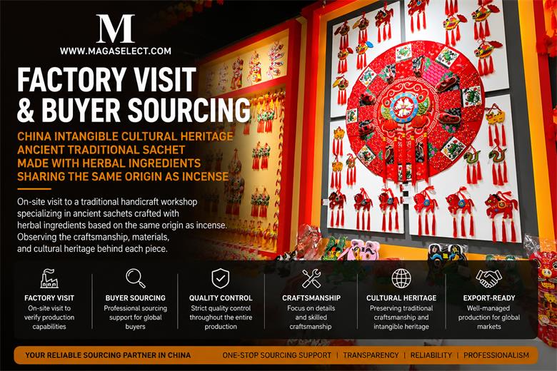 Exploring Traditional Herbal Sachet Craftsmanship in China’s Intangible Cultural Heritage