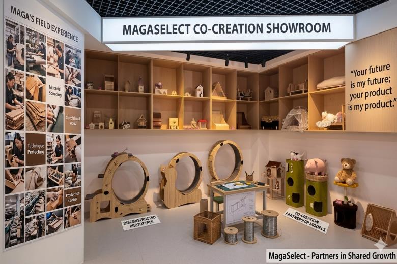 Maga’s Showroom: A Journey of Craftsmanship and Co-Creation