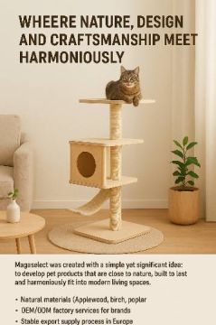 Magaselect – Natural Wood Pet Products Manufacturer for Small Pets & Cats