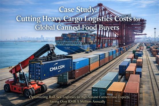 Reducing Heavy Cargo Logistics Costs for Global Canned Food Buyers