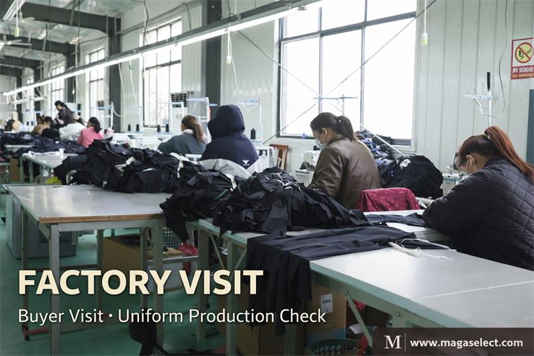 Production Progress Checks for Japanese Workwear & School Uniform Order