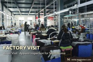 Conducts One-Day On-Site Apparel Inspection for South Korean Buyer