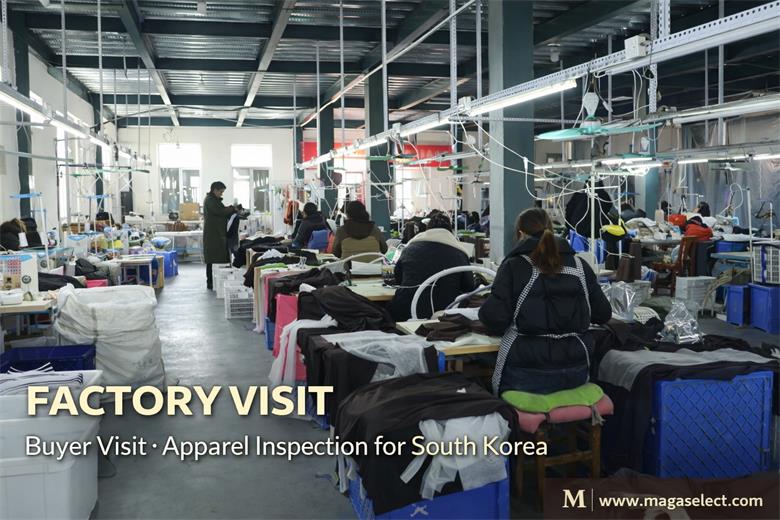Conducts One-Day On-Site Apparel Inspection for South Korean Buyer