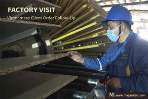 On-Site Factory Visit in China Production Follow-Up for Vietnam Buyer’s Wood Panel Order