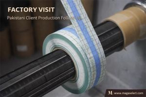 On-Site Factory Visit: Production Follow-Up for Pakistani Buyer’s Medical PU Film Roll Order