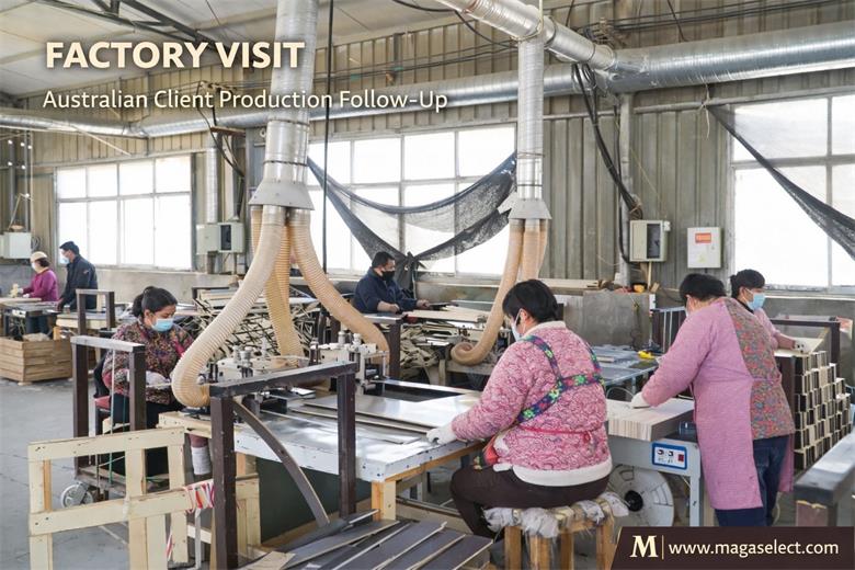 Production Follow-Up for Australian Client’s 40HQ Decorative Wood Panel Order in China
