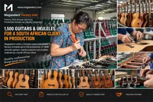 1,500 Guitars & Ukuleles for a South African Client Enter Production